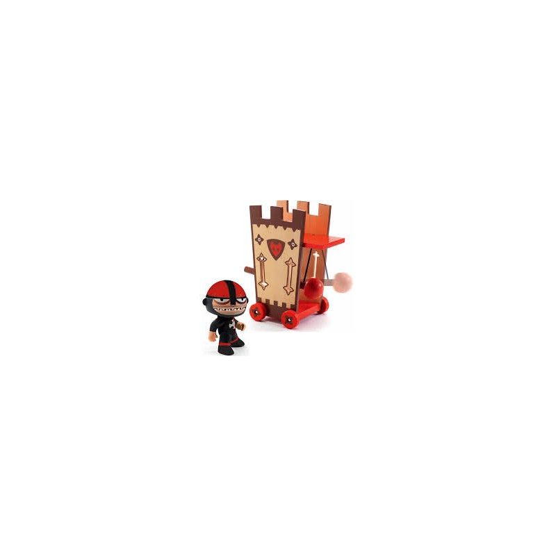 Arty Toys Chevaliers Darius &ze attack tower Djeco Ikaipaka
