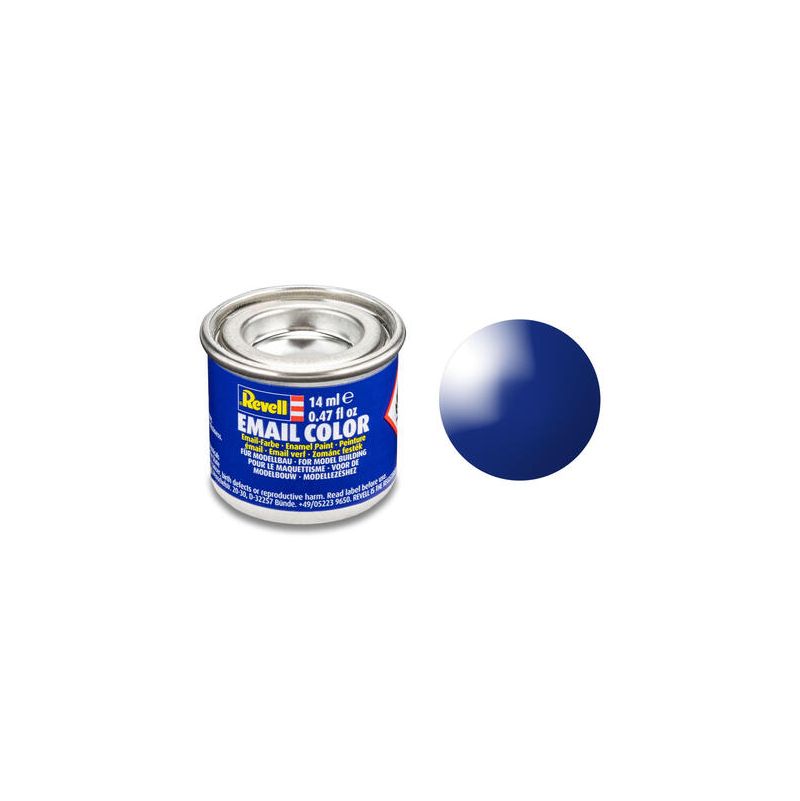 Peinture à Maquette 51 REVELL COLOR (EMAIL) BLEU MEDITERRANNEE