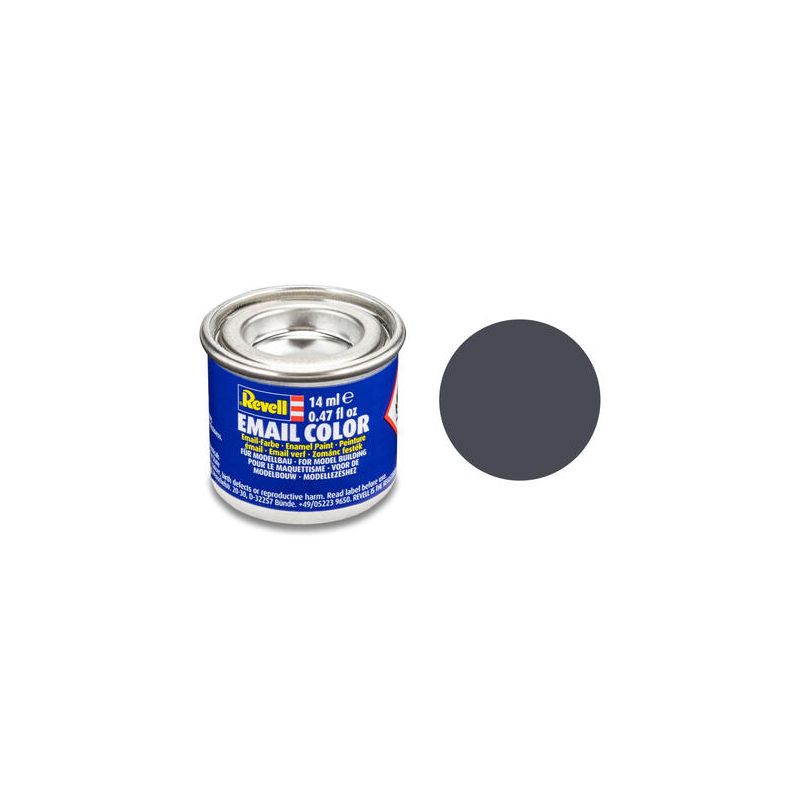 Peinture à Maquette 78 REVELL COLOR (EMAIL) GRIS FONCÉ MAT