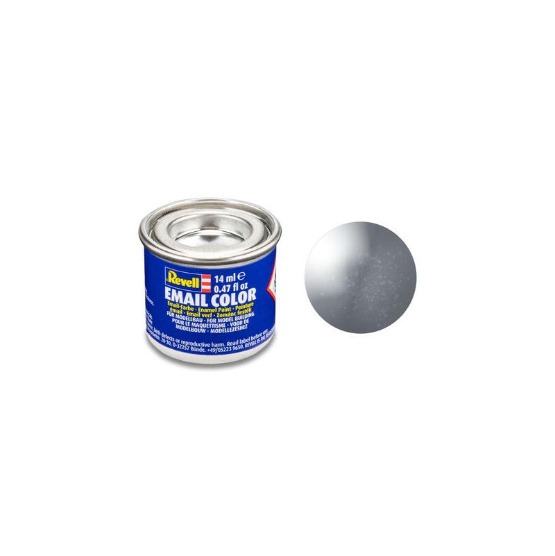 Peinture à Maquette 91 REVELL COLOR (EMAIL) GRIS ACIER METAL