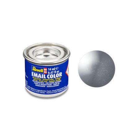 Peinture à Maquette 91 REVELL COLOR (EMAIL) GRIS ACIER METAL