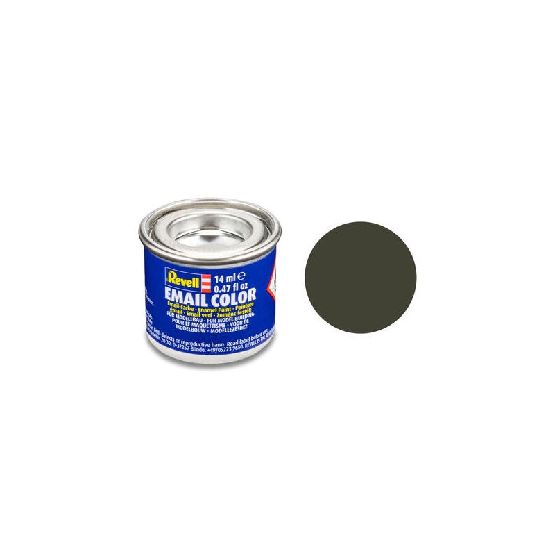 Peinture à Maquette 42 REVELL COLOR (EMAIL) JAUNE OLIVE MAT