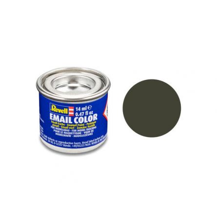 Peinture à Maquette 42 REVELL COLOR (EMAIL) JAUNE OLIVE MAT