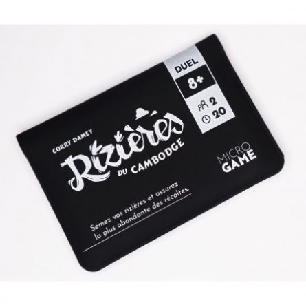 Microgame 7 Rizieres du Cambodge Matagot Ikaipaka jeux & jouets