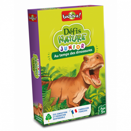 Défis Nature Junior Au temps des Dinosaures Bioviva Ikaipaka