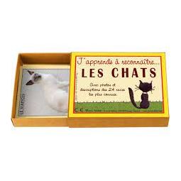 J'apprends à reconnaitre les Chats marc vidal Ikaipaka jeux &