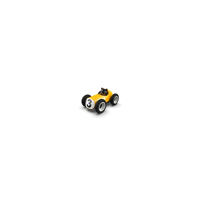 Voiture Egg Karlos Sunnysider Jaune Playforever - IkaIpaka Royan