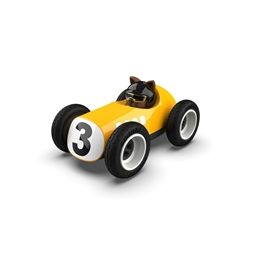 Voiture Egg Karlos Sunnysider Jaune Playforever - IkaIpaka Royan