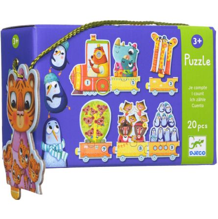 Puzzle 20p Je compte - IkaIpaka Royan
