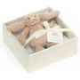 Bashful Beige Bunny Gift Set Jellycat Ikaipaka jeux & jouets