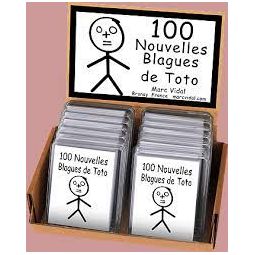 100 Blagues de Toto Marc Vidal marc vidal Ikaipaka jeux &