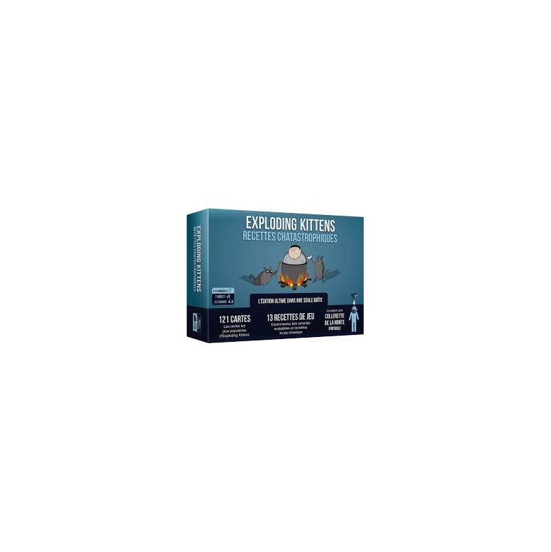Exploding Kittens: Recettes Chatastrophiques Asmodee Ikaipaka