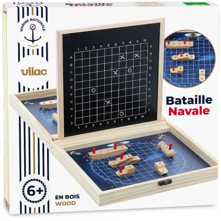 Bataille Navale Marine Nationale Vilac VILAC Ikaipaka jeux &