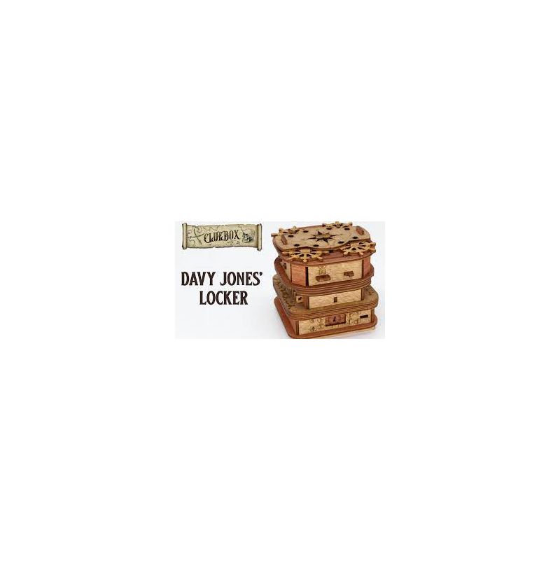 Casse Tête CLUEBOX - DAVY JONE’S LOCKER  Ikaipaka jeux & jouets