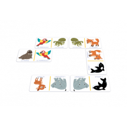 Mon premier Domino Animaux Nathan Nathan Ikaipaka jeux & jouets