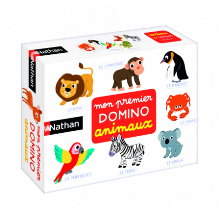 Mon premier Domino Animaux Nathan Nathan Ikaipaka jeux & jouets