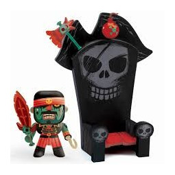 Arty Toys Pirates Kyle & Ze Throne Djeco Ikaipaka jeux & jouets