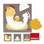 Puzzle 3 niveaux Poule Goula Ikaipaka jeux & jouets Royan