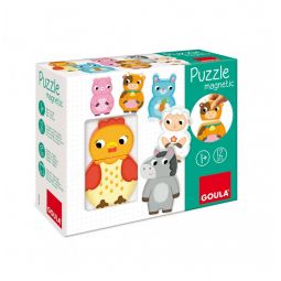 Puzzle magnétique Animaux de la Ferme - IkaIpaka Royan