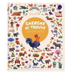 Cherche et trouve des tout-petits A la ferme! AUZOU Ikaipaka