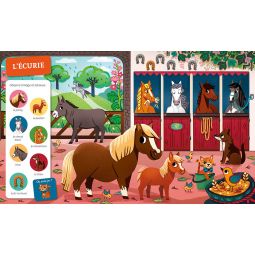 Cherche et trouve des tout-petits A la ferme! AUZOU Ikaipaka