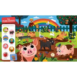 Cherche et trouve des tout-petits A la ferme! AUZOU Ikaipaka