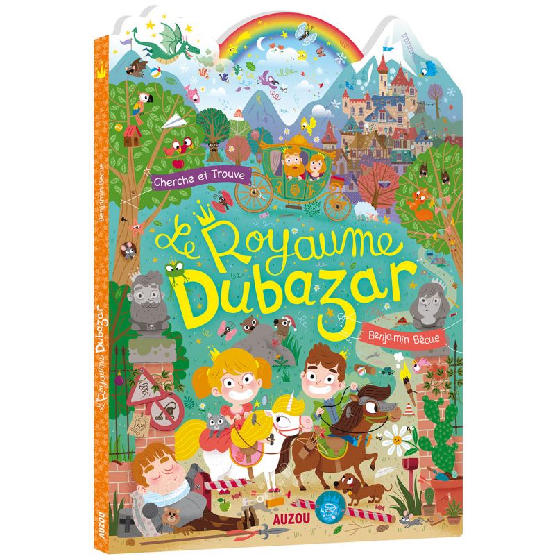 Cherche et trouve La Royaume Dubazar AUZOU Ikaipaka jeux &