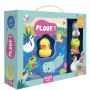 Plouf! 4 animaux pour jouer dans le bain AUZOU Ikaipaka jeux &