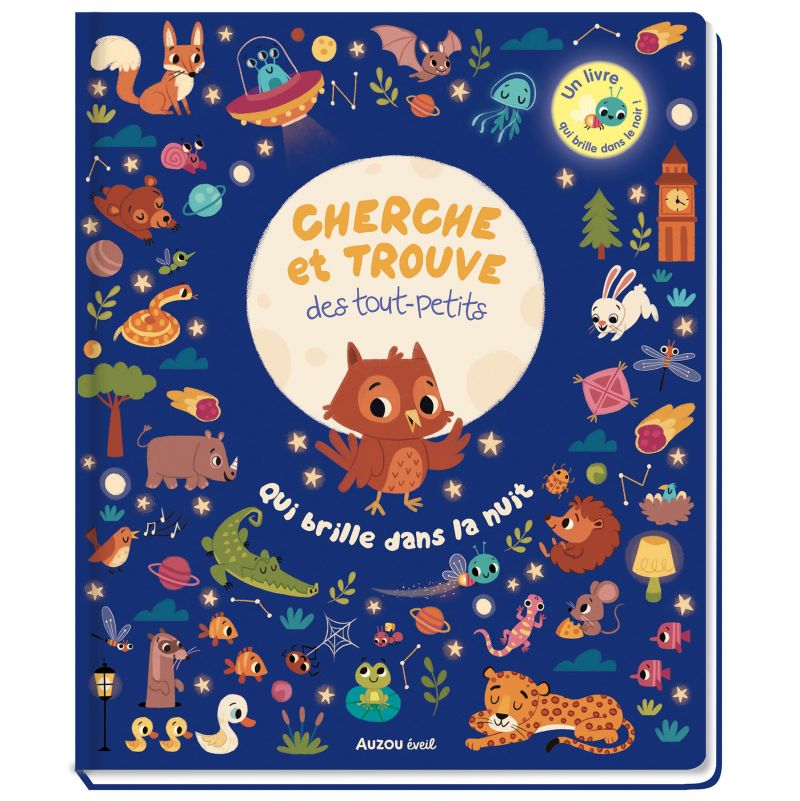 Cherche et trouve des tout-petits Qui brillent dans la nuit