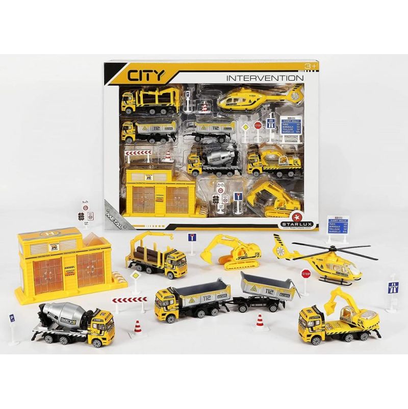 Coffret Véhicule travaux  Ikaipaka jeux & jouets Royan