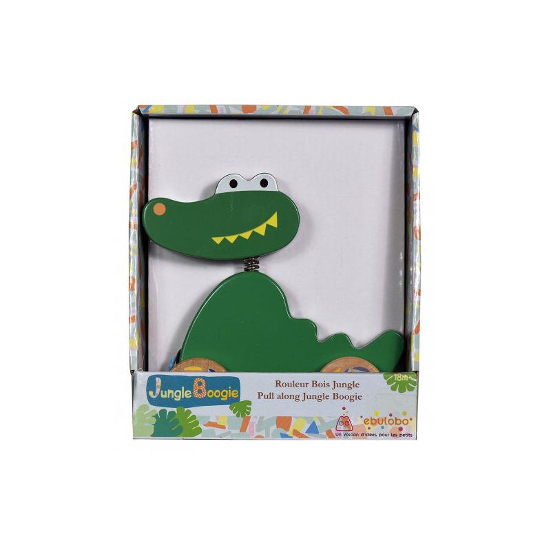 Jouet à tirer Crocodile Ebulobo Ikaipaka jeux & jouets Royan