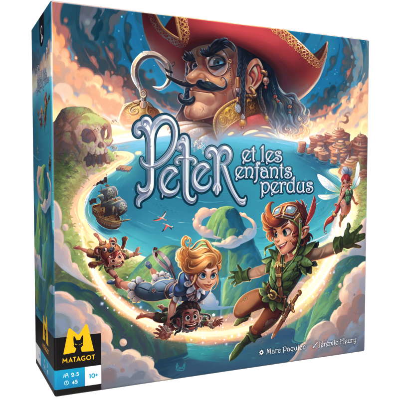 Peter et les Enfants Perdus Matagot Ikaipaka jeux & jouets Royan