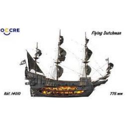 Maquette bois Bateau Hollandais Volant FLYING DUTCHMAN - IkaIpaka Royan
