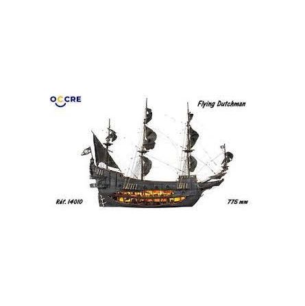 Maquette bois Bateau Hollandais Volant FLYING DUTCHMAN - IkaIpaka Royan