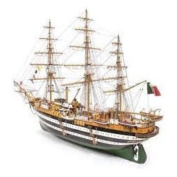Maquette bois Bateau AMÉRIGO VESPUCCI - IkaIpaka Royan