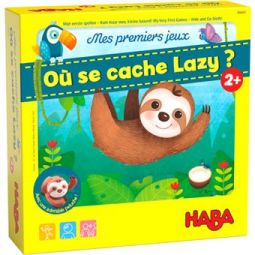 Mes premiers jeux Où se cache Lazy? Haba Ikaipaka jeux & jouets