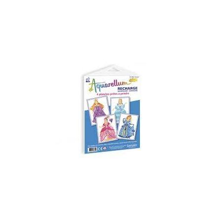 Aquarellum Recharge Junior Princesses Sentosphere Ikaipaka jeux