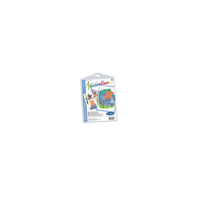 Aquarellum Recharge Junior Chatons Sentosphere Ikaipaka jeux &