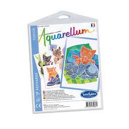 Aquarellum Recharge Junior Chatons Sentosphere Ikaipaka jeux &