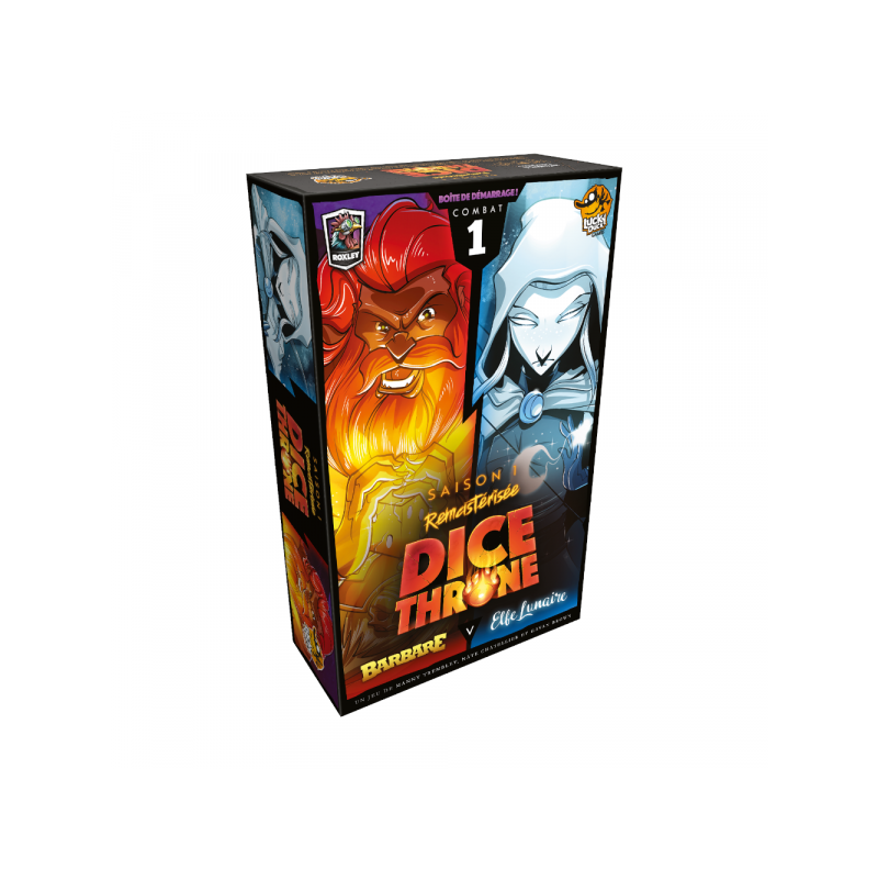 Dice throne Saison 1 Moine vs Paladin  Ikaipaka jeux & jouets