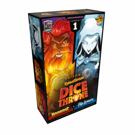 Dice throne Saison 1 Moine vs Paladin  Ikaipaka jeux & jouets