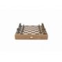 Echiquier Echec 35CM Noyer Pièce en Métal  Ikaipaka jeux &