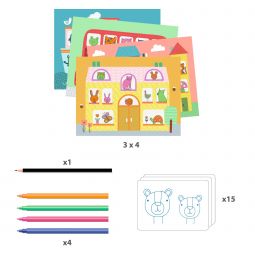 Décalquer est un art Djeco Ikaipaka jeux & jouets Royan