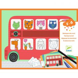 Décalquer est un art Djeco Ikaipaka jeux & jouets Royan