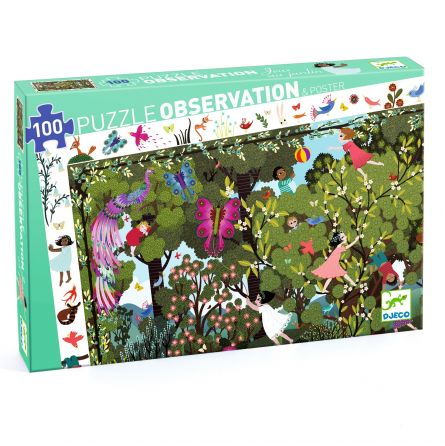 Puzzle Observation 100p Jeux au jardin - IkaIpaka Royan