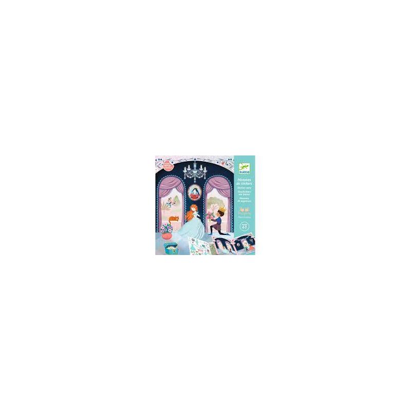 Stickers La Vie au Château Djeco Ikaipaka jeux & jouets Royan