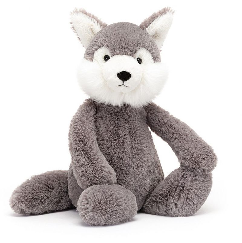 Bashful Wolf Medium Jellycat Jellycat Ikaipaka jeux & jouets