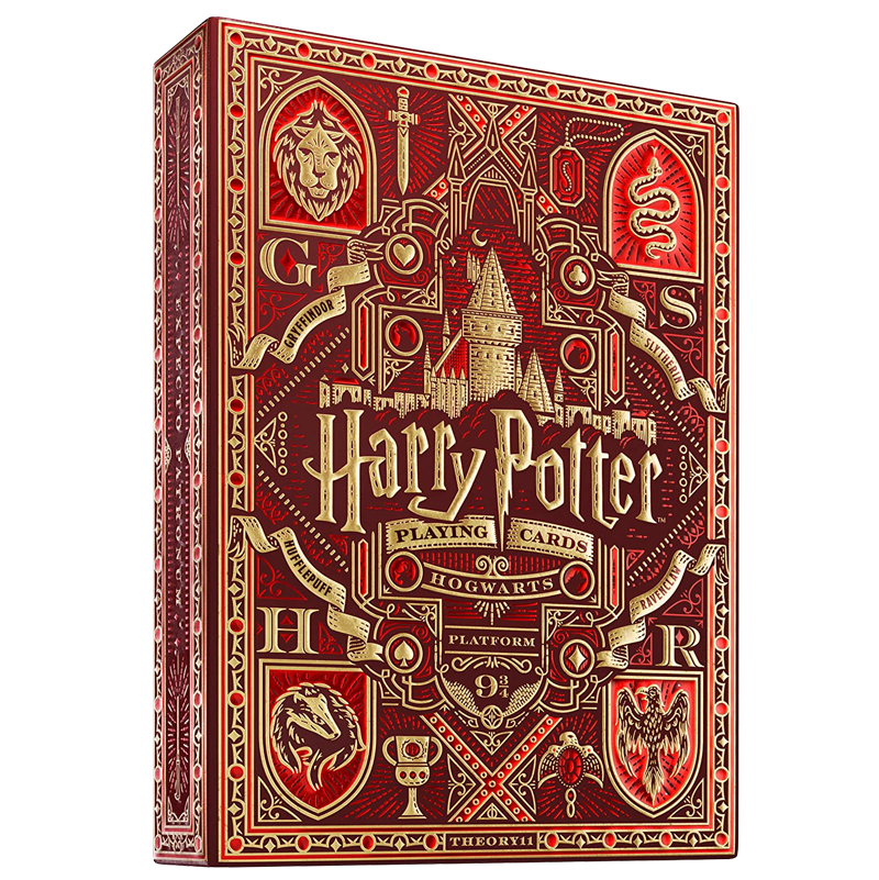 Cartes Bicycle Harry Potter Gryffondor (rouge) - IkaIpaka Royan