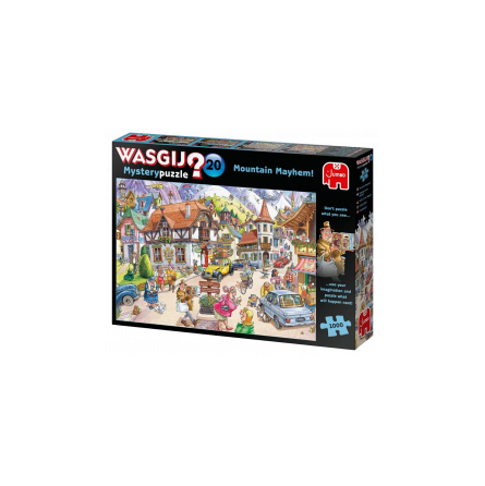 Puzzle 1000p Wasgij Mystery 20 Mountain Mayhem  Ikaipaka jeux &