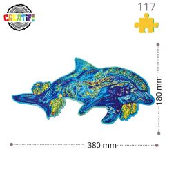 Puzzle en bois La Dauphin Joueur - IkaIpaka Royan